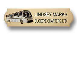 Buckeye Charters, LTD nameplate